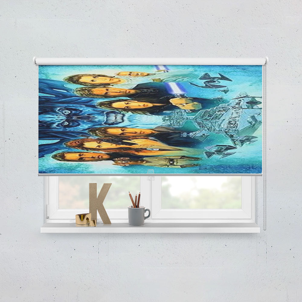 Start Wars Disney # Window Roller Blinds Shades
