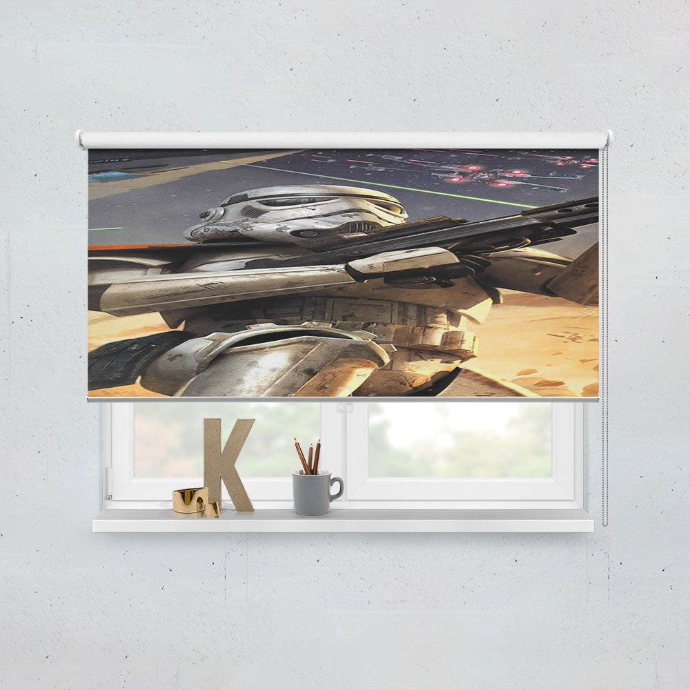 Stormtroopers Star Wars Battlefront Window Roller Blinds Shades