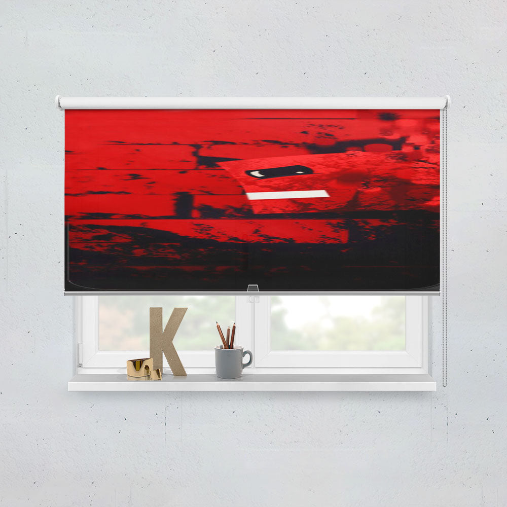 Super Meat Boy Texture Window Roller Blinds Shades