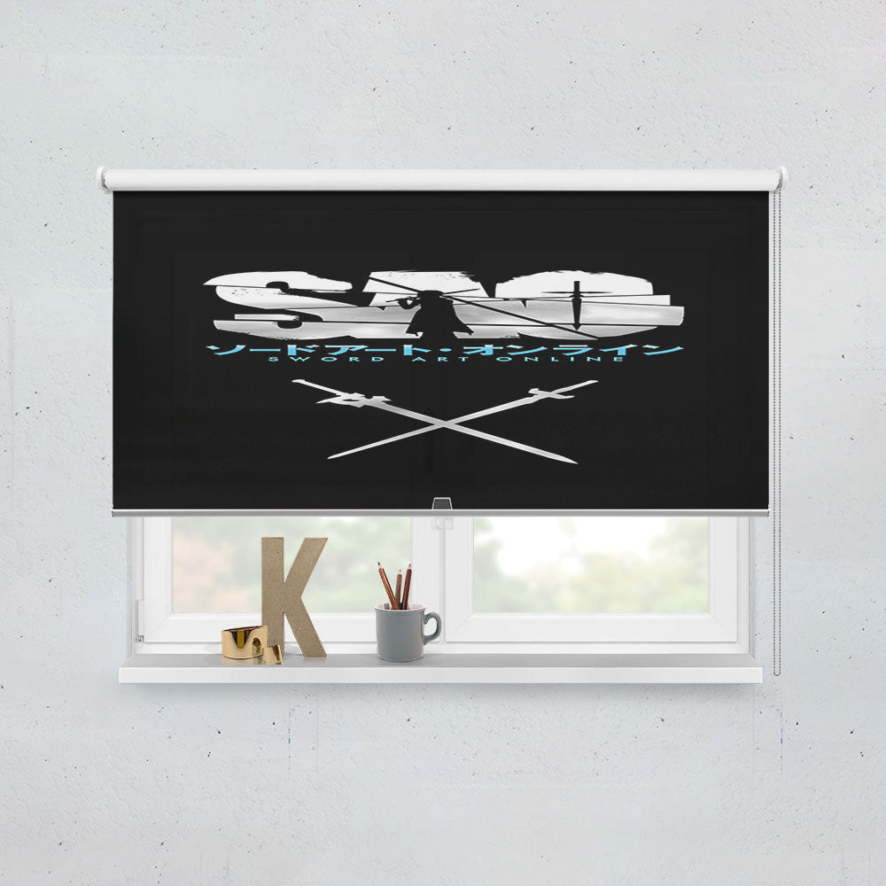 Sword Art Online Poster Window Roller Blinds Shades