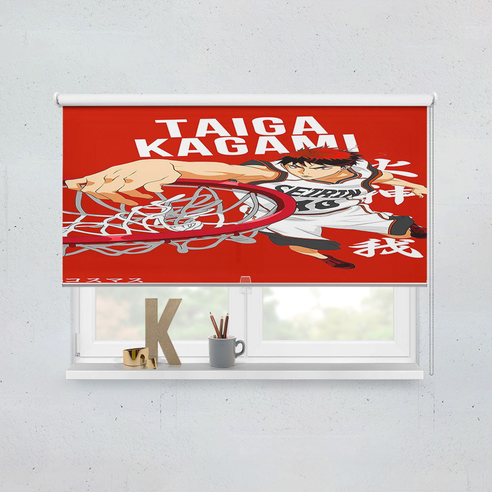 Taiga Kagami Seirin Team Kuroko No Basket Window Roller Blinds Shades