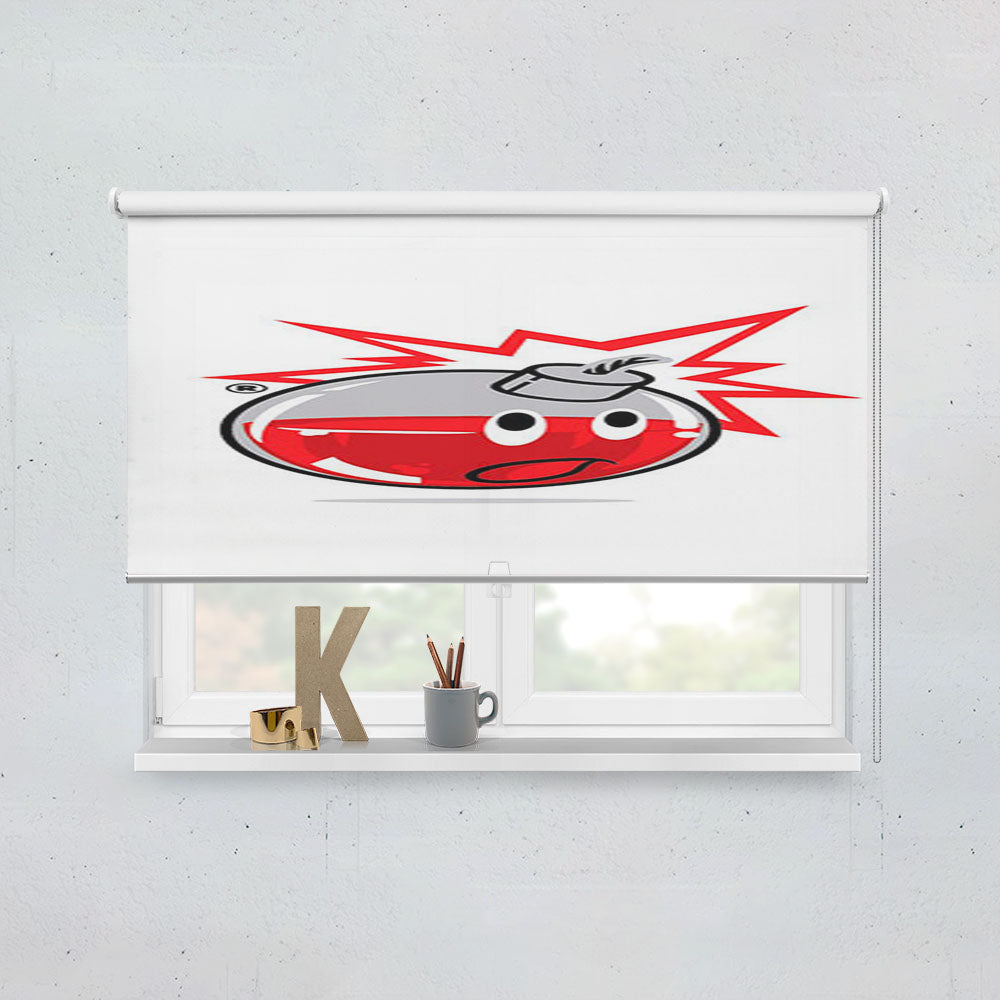 The Hundreds Bomb Red Window Roller Blinds Shades