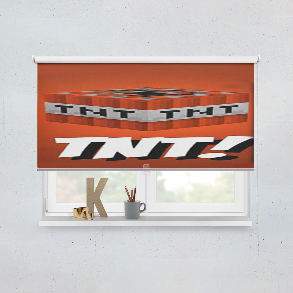 Tnt Minecraft Window Roller Blinds Shades