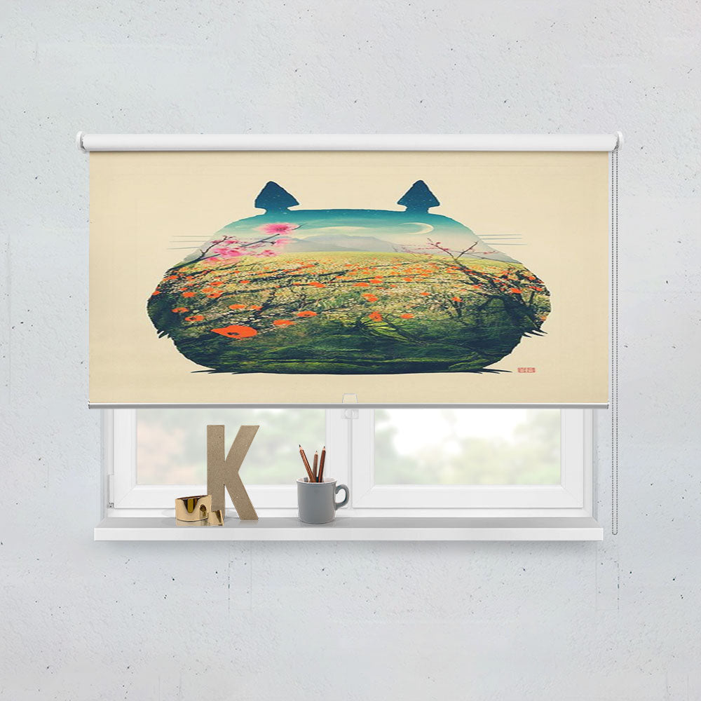 Totoro Studio Ghibli Window Roller Blinds Shades