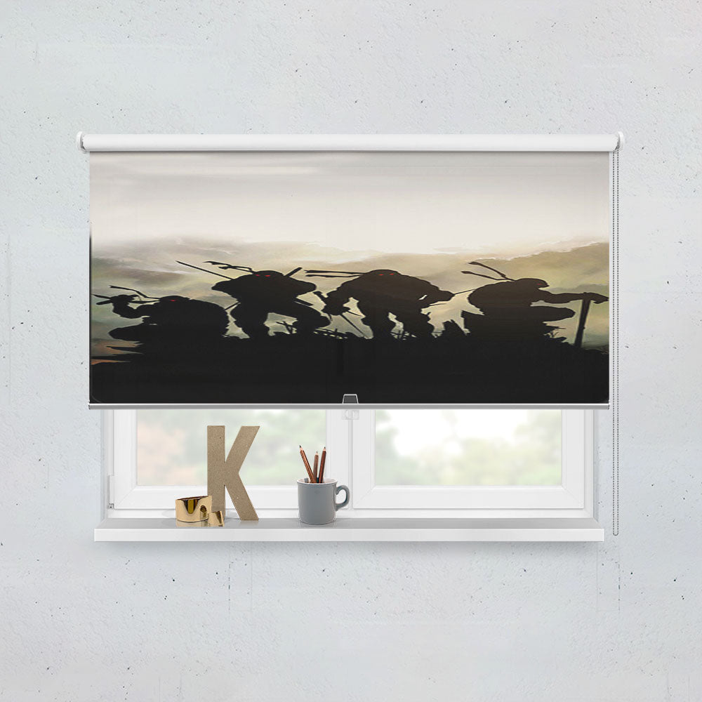 Turtles Ninja Turtles Tmnt Window Roller Blinds Shades