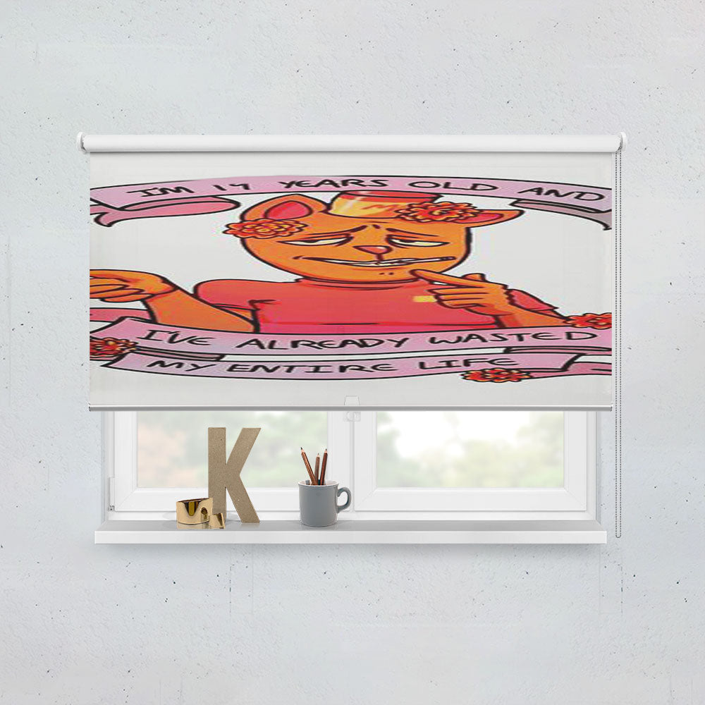 Undertale Burgerpants Window Roller Blinds Shades