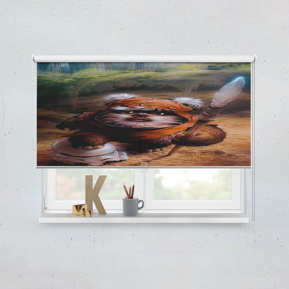 Wicket Ewok Jedi Star Wars Window Roller Blinds Shades