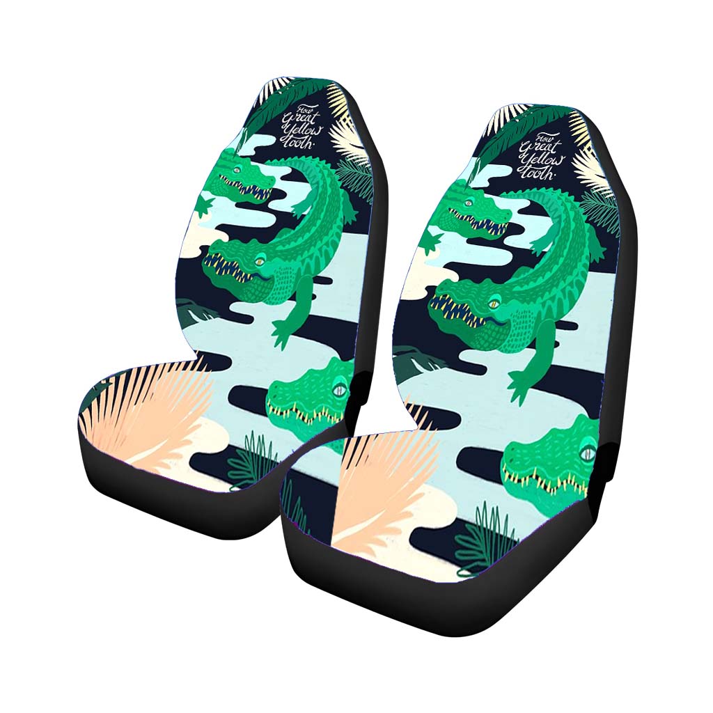 How Great Yellow Tooth Crocodile Gatsby Car Seat Covers