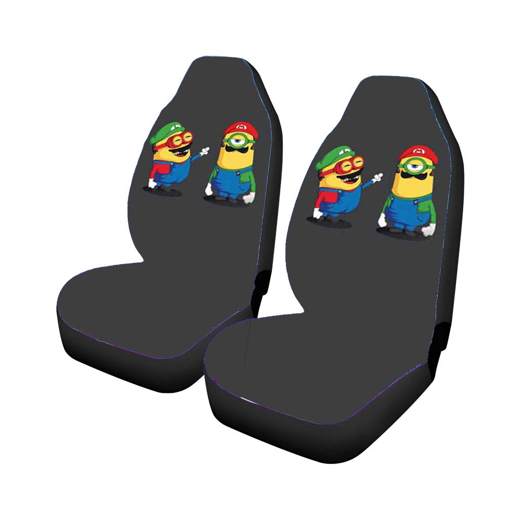 Super Mario Minions Car Seat Covers