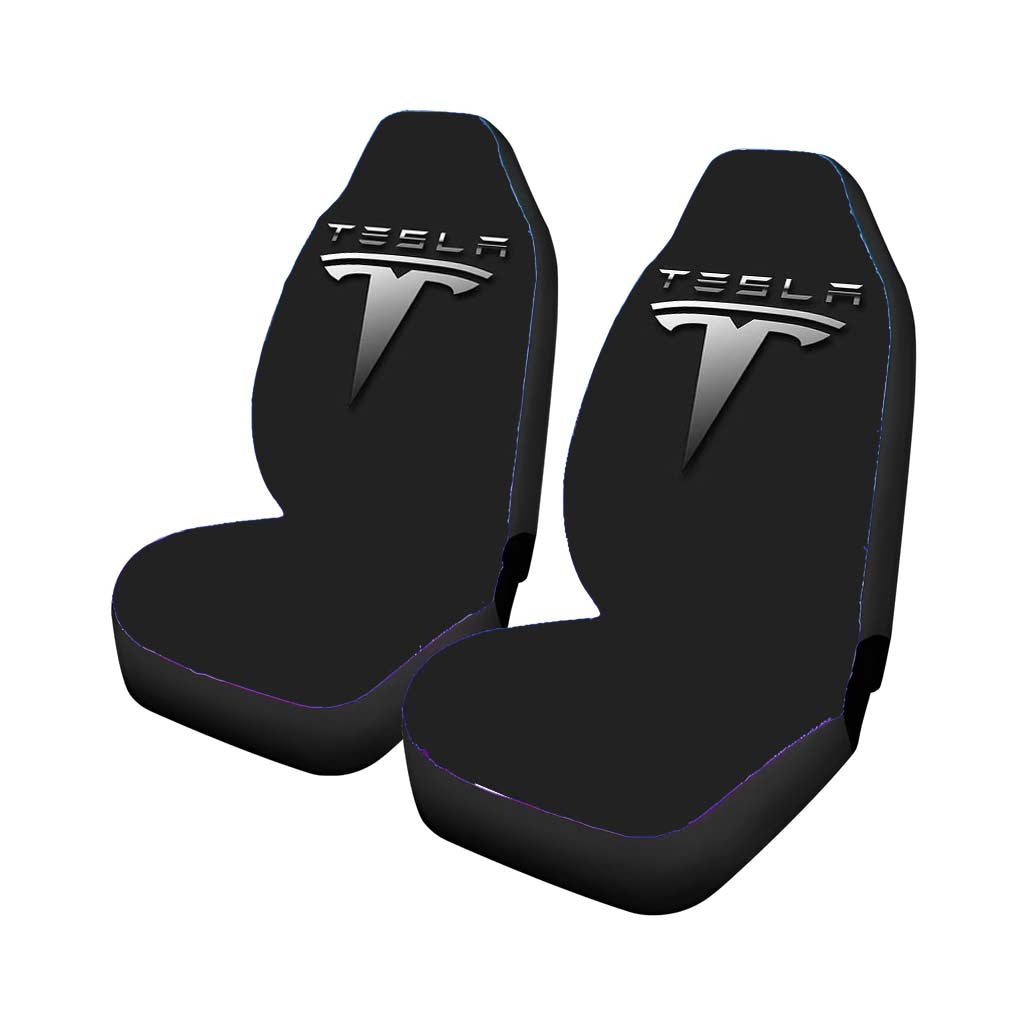 Tesla Car Logo Car Seat Covers