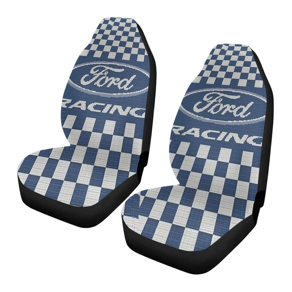 Ford Racing Pattern Car Seat Covers