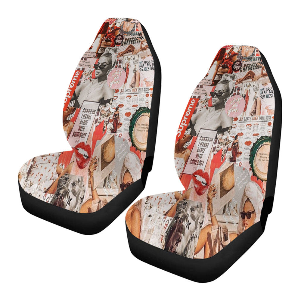 Hypebeast Sticker Col Car Seat Covers