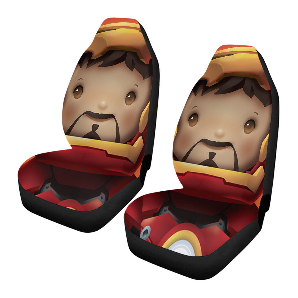 Kid Hero Iron Man Car Seat Covers