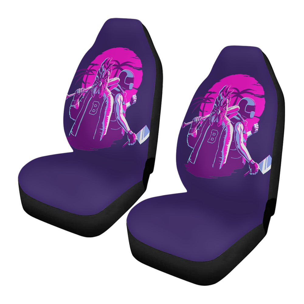 Miami Hotline The Two Killers Baseball Style Car Seat Covers