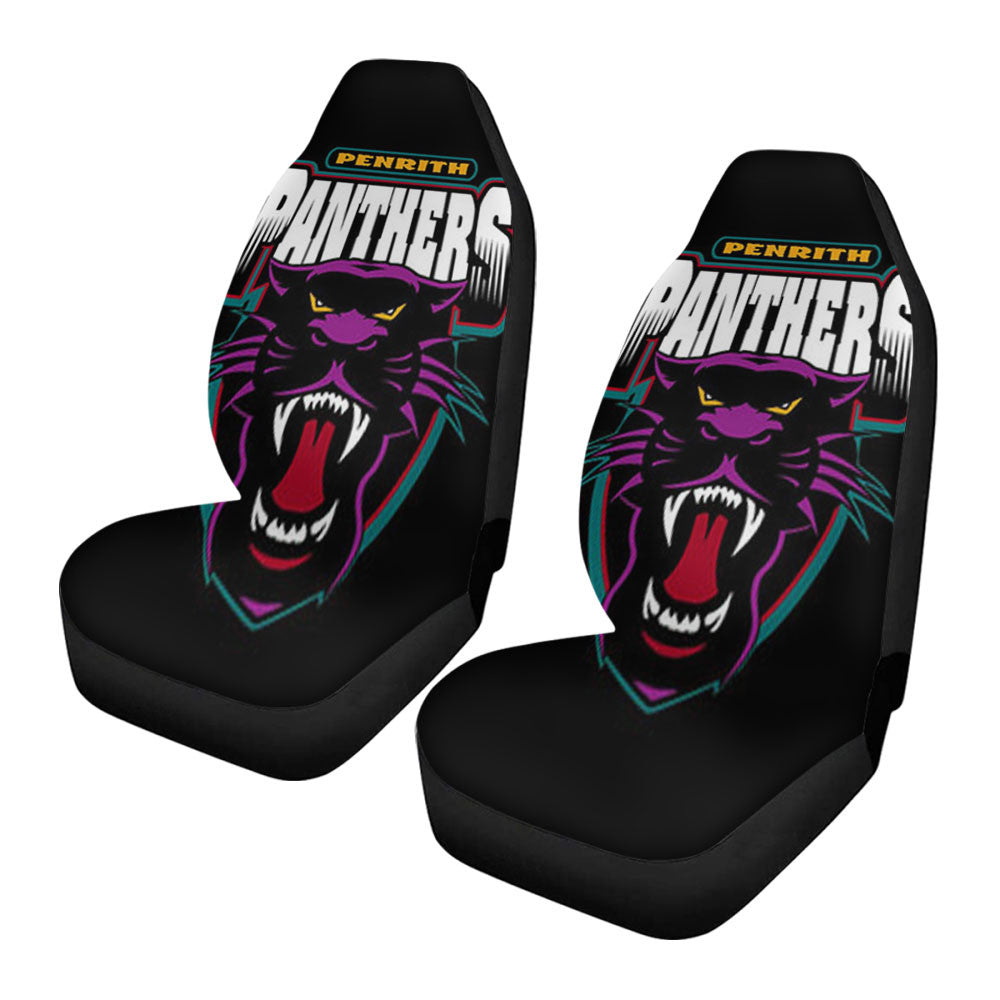Penrith Panthers Black Car Seat Covers