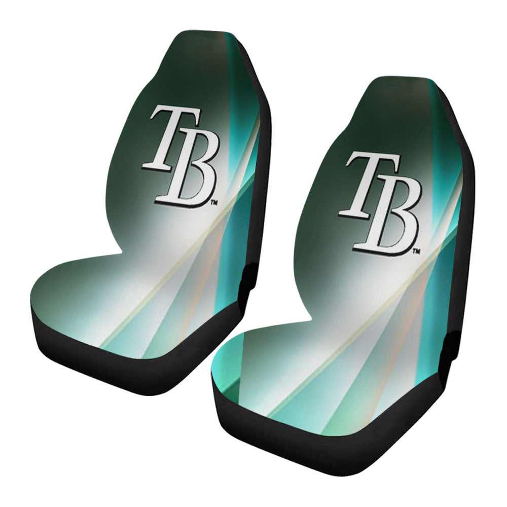 Tampa Bay Rays Green Car Seat Covers