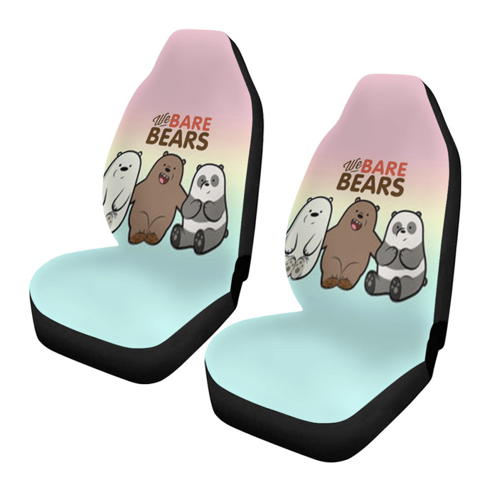 We Bare Bears Car Seat Covers