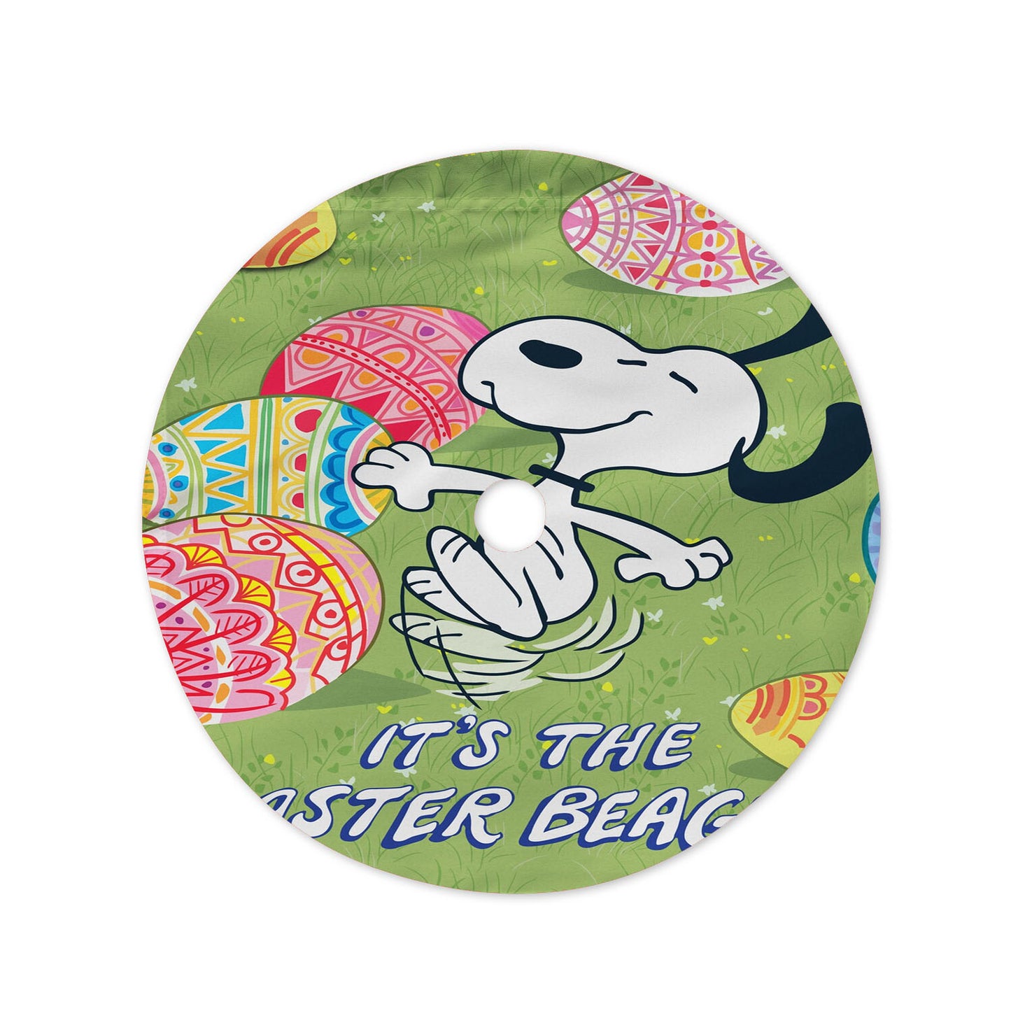 Peanuts Snoopy It'S The Easter Beagle Christmas Tree Skirt 36 X 36 Inch