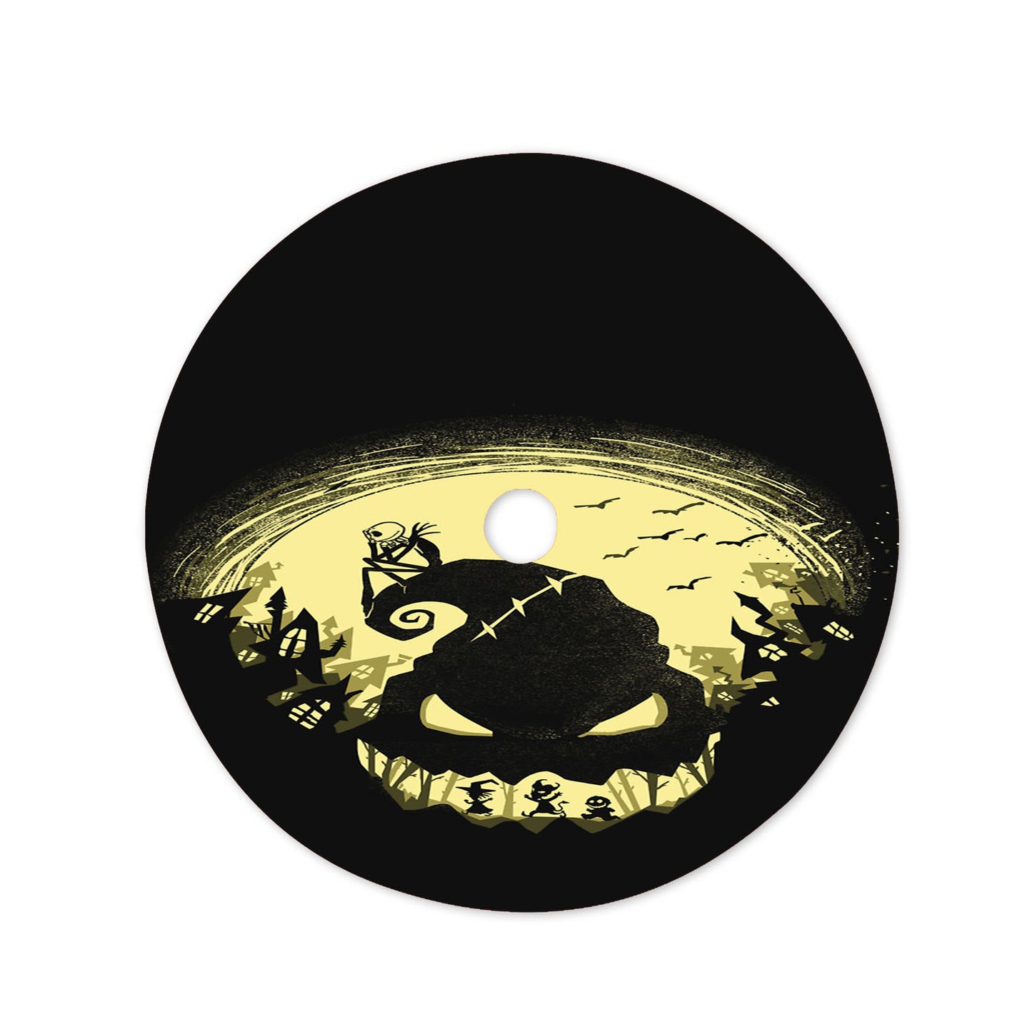 The Nightmare Before Disney #13 Christmas Tree Skirt 36 X 36 Inch