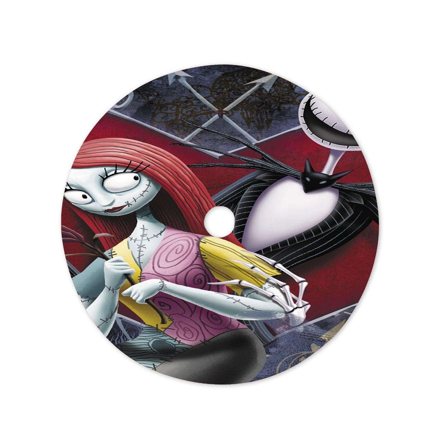 The Nightmare Before Disney #6 Christmas Tree Skirt 36 X 36 Inch
