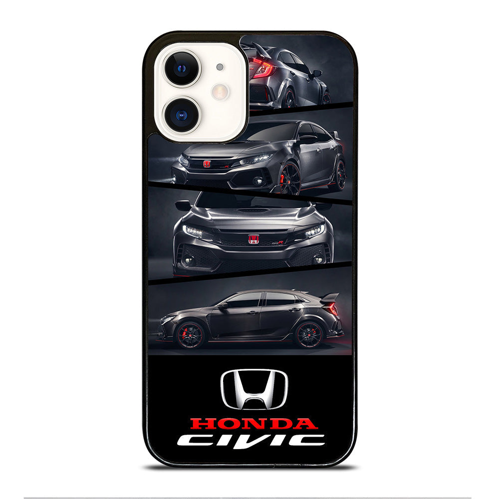 Honda Civic Black Car iPhone 16 Pro Max Case