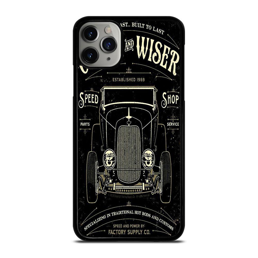 Hot Rods Factory Vintage Retro Car iPhone 15 | 16 Pro Max Case