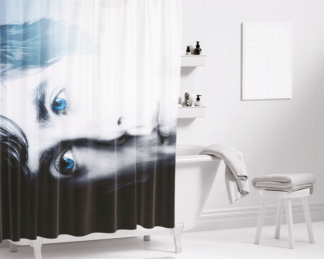 The Good Doctor Freddie Highmore Bathroom Shower Curtain Fabric Waterproof | 66 X 72 Inch