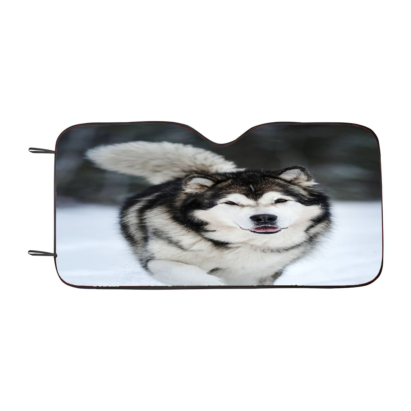 Alaskan Malamute Car Auto Sun Shade Windshield Cover