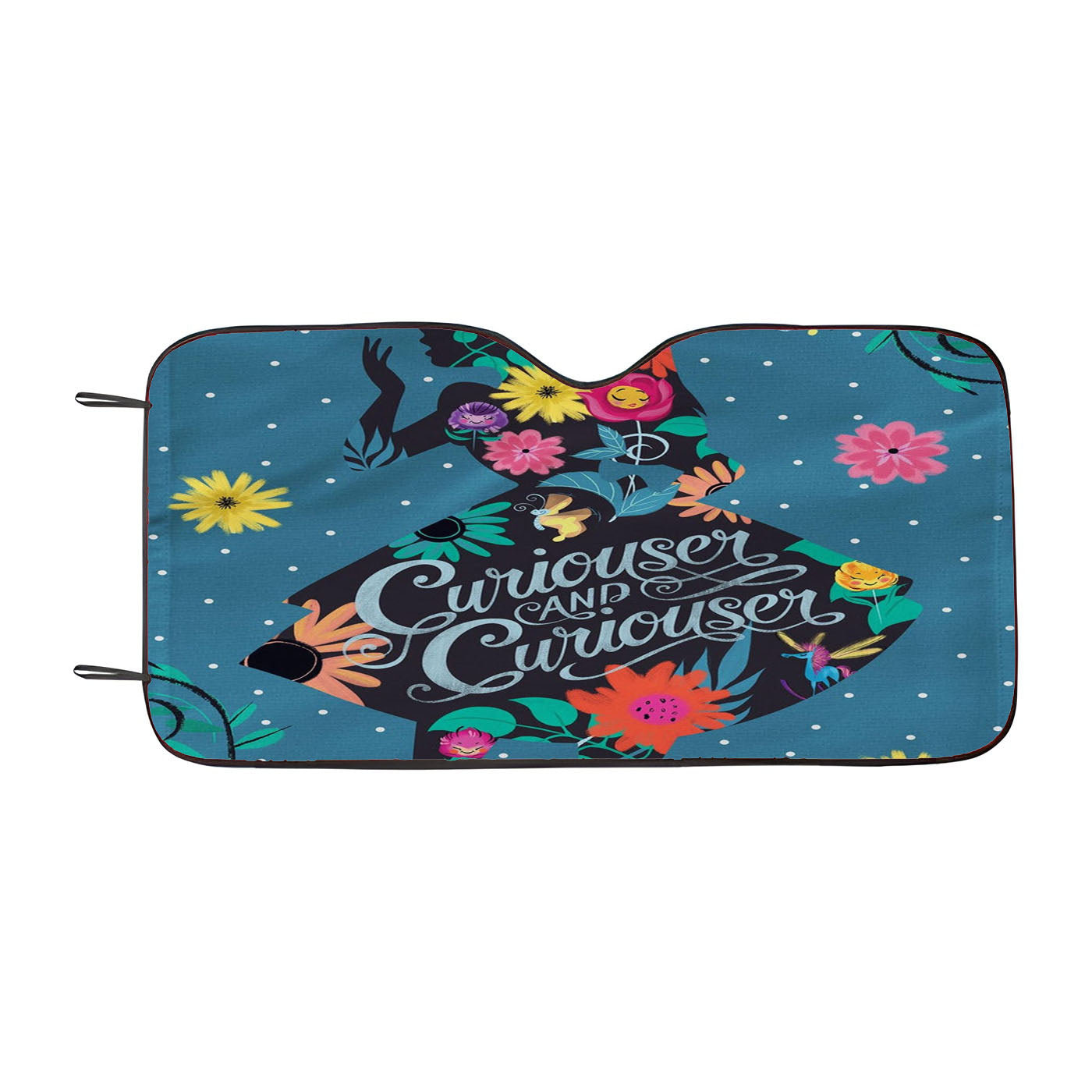 Alice In Wonderland 2 Car Auto Sun Shade Windshield Cover