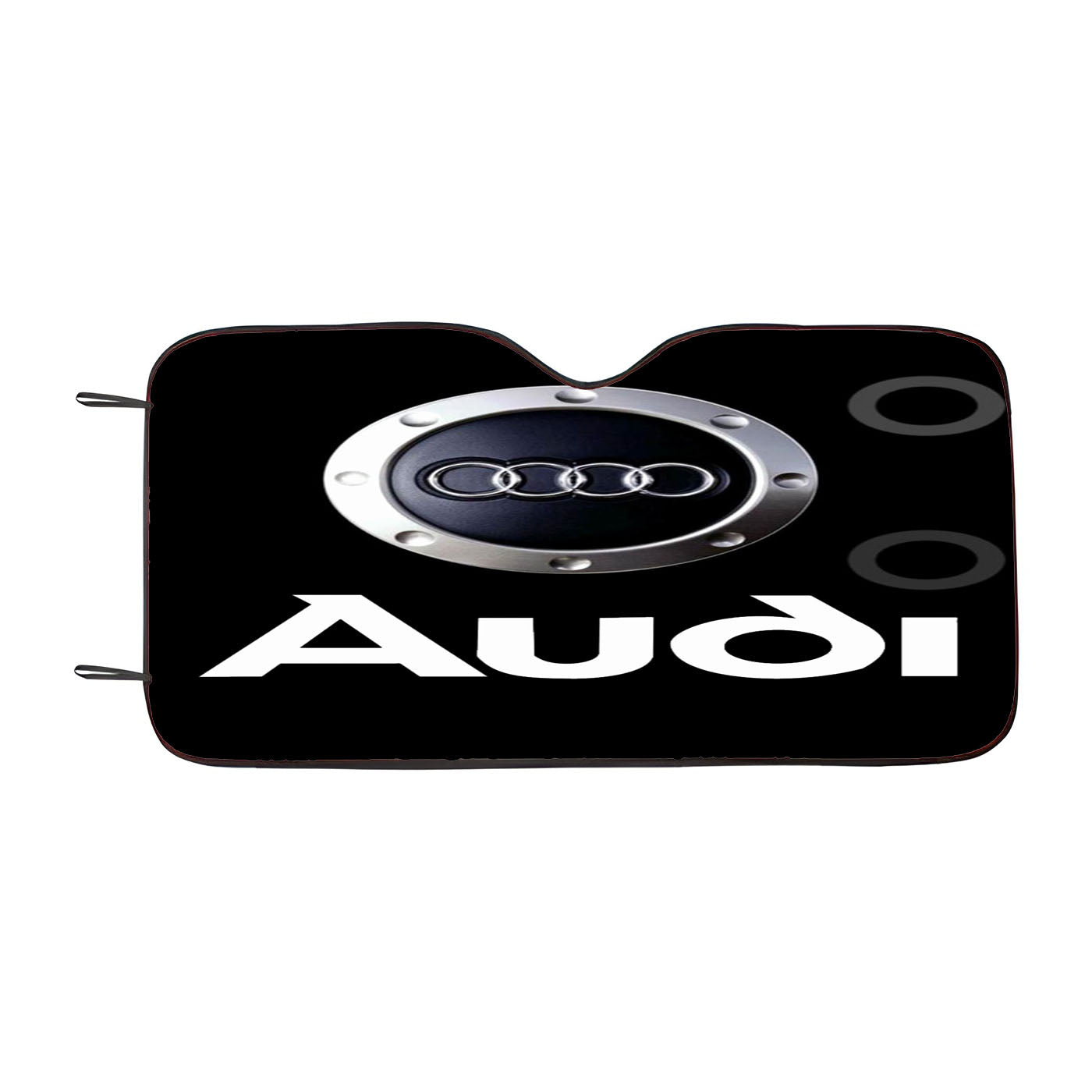 Audi Logo Wallpaper Car Auto Sun Shade Windshield Cover