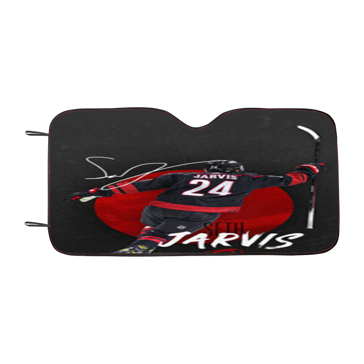 Carolina Hurricanes Car Auto Sun Shade Windshield Cover