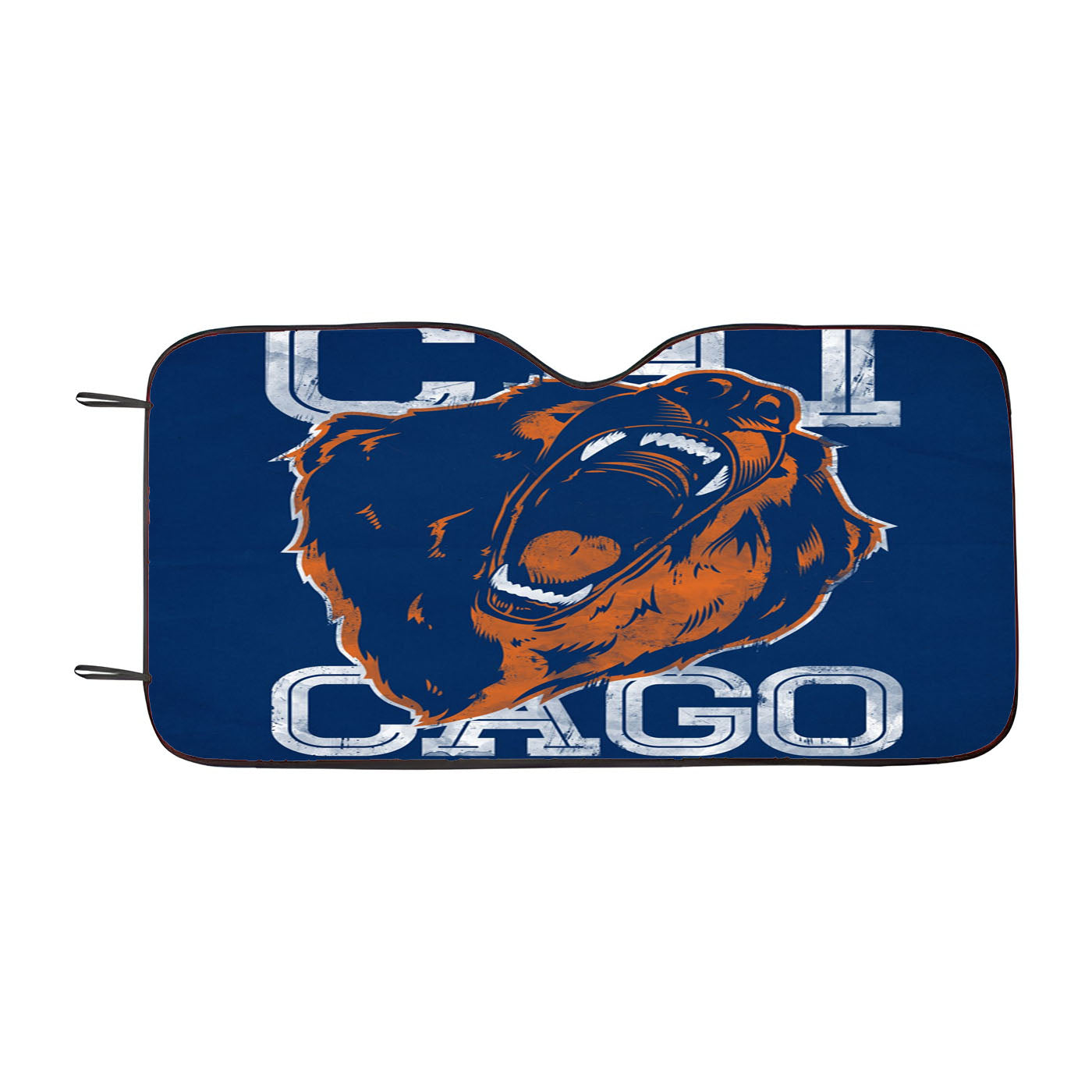 Chicago Angry Bears Nfl Car Auto Sun Shade Windshield Cover