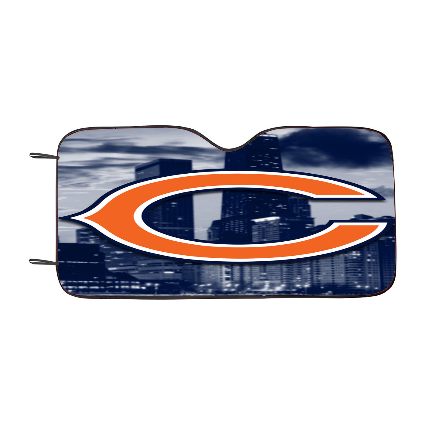 Chicago Bears Grrr Car Auto Sun Shade Windshield Cover