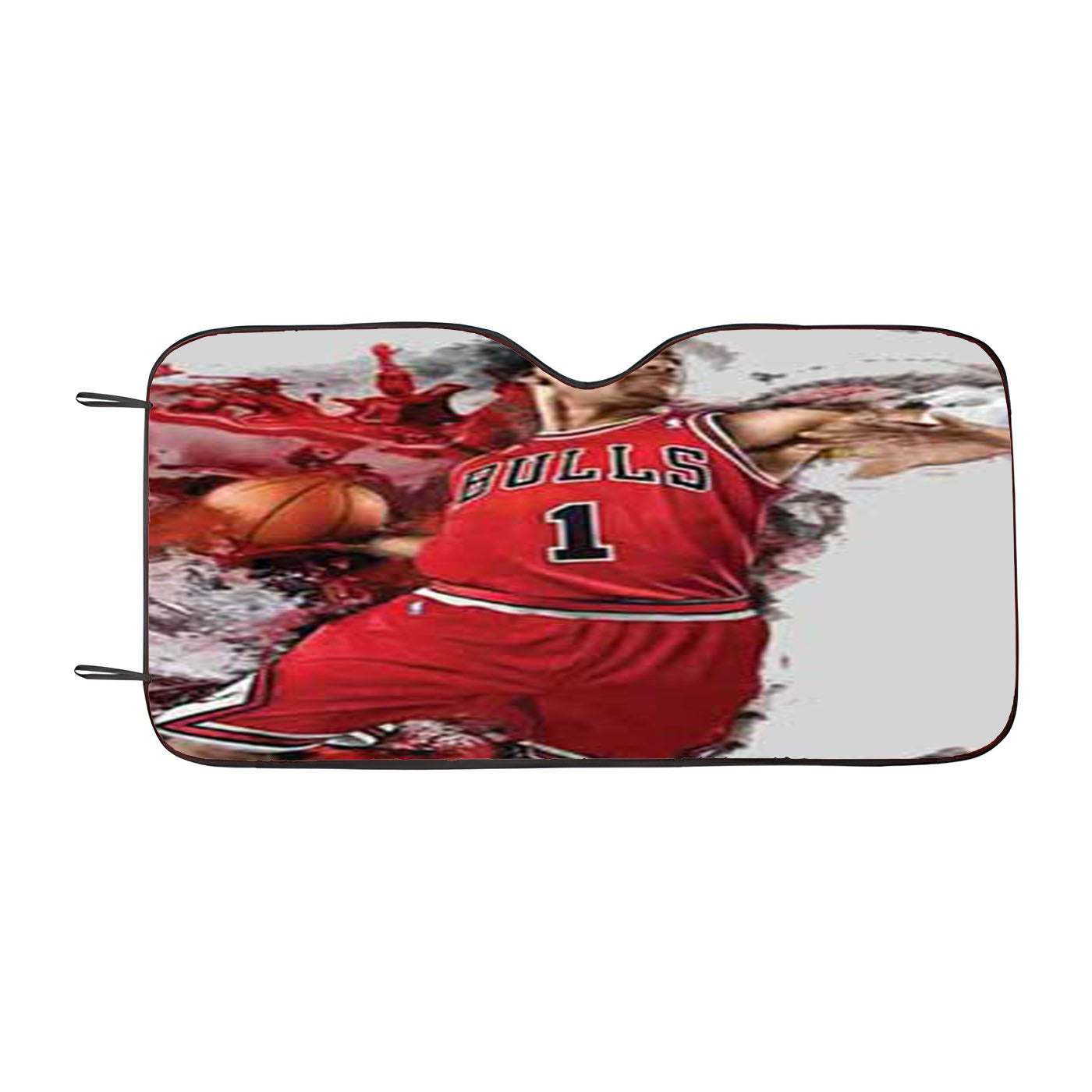 Chicago Bulls Fc Car Auto Sun Shade Windshield Cover