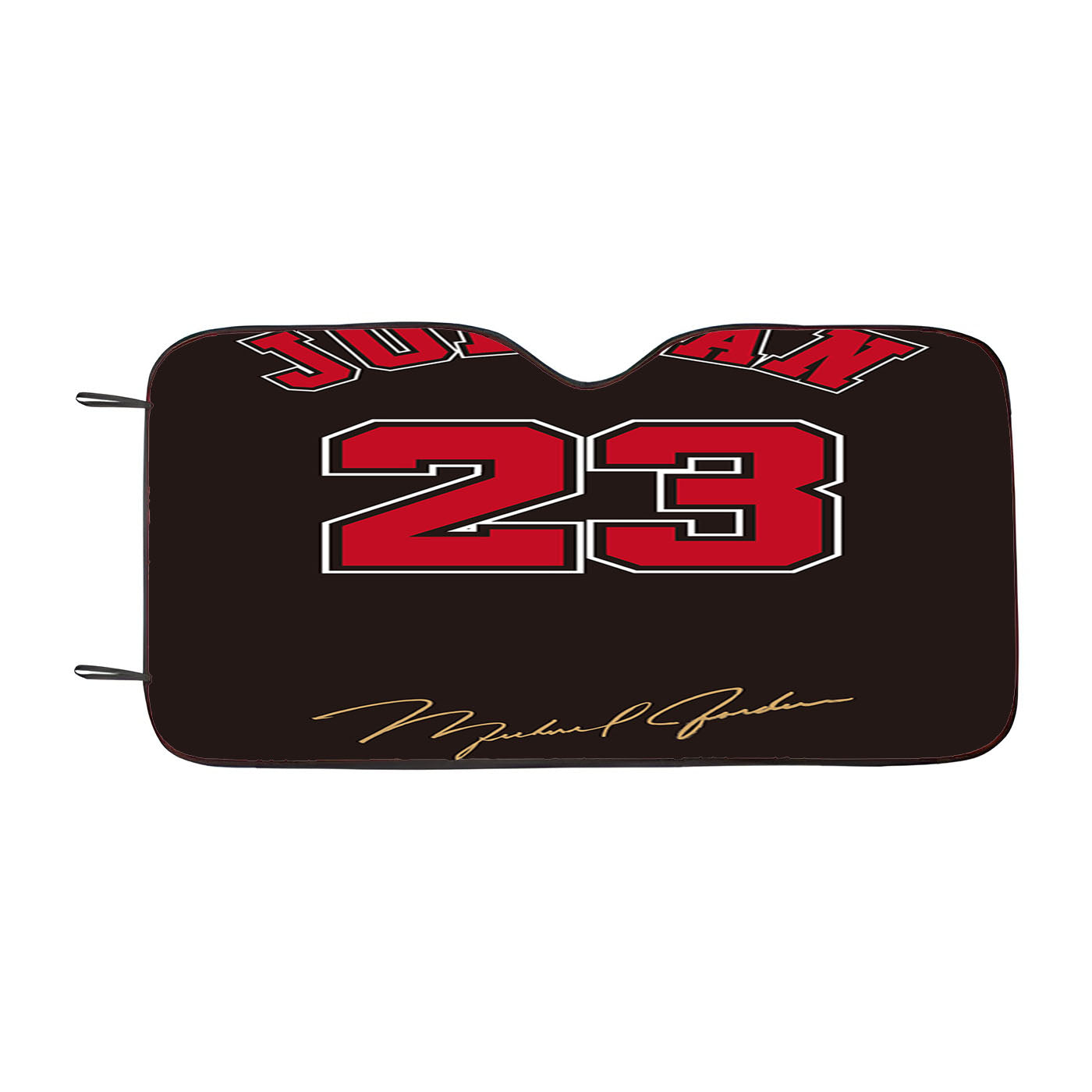 Chicago Bulls Jordan White Car Auto Sun Shade Windshield Cover