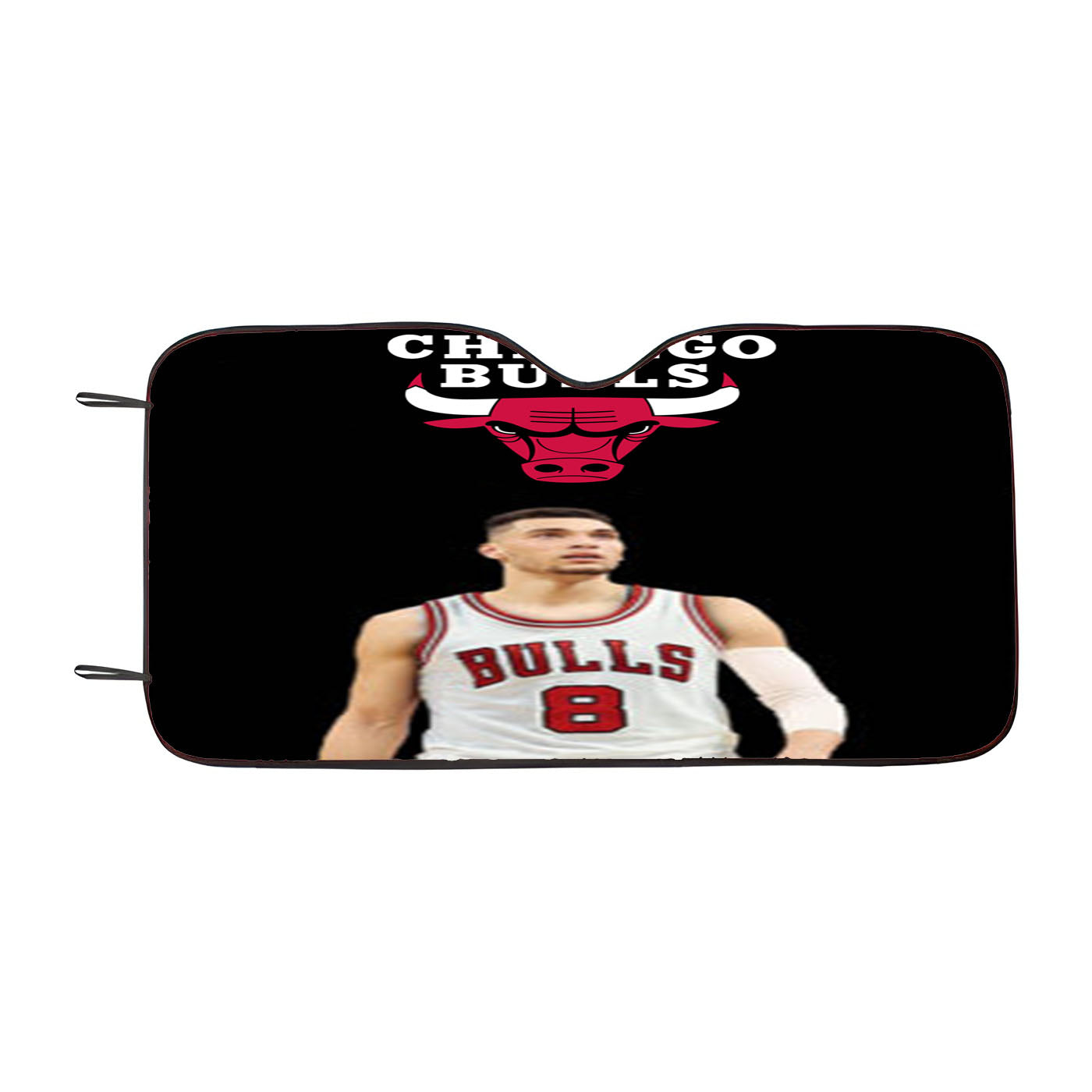 Chicago Bulls Car Auto Sun Shade Windshield Cover