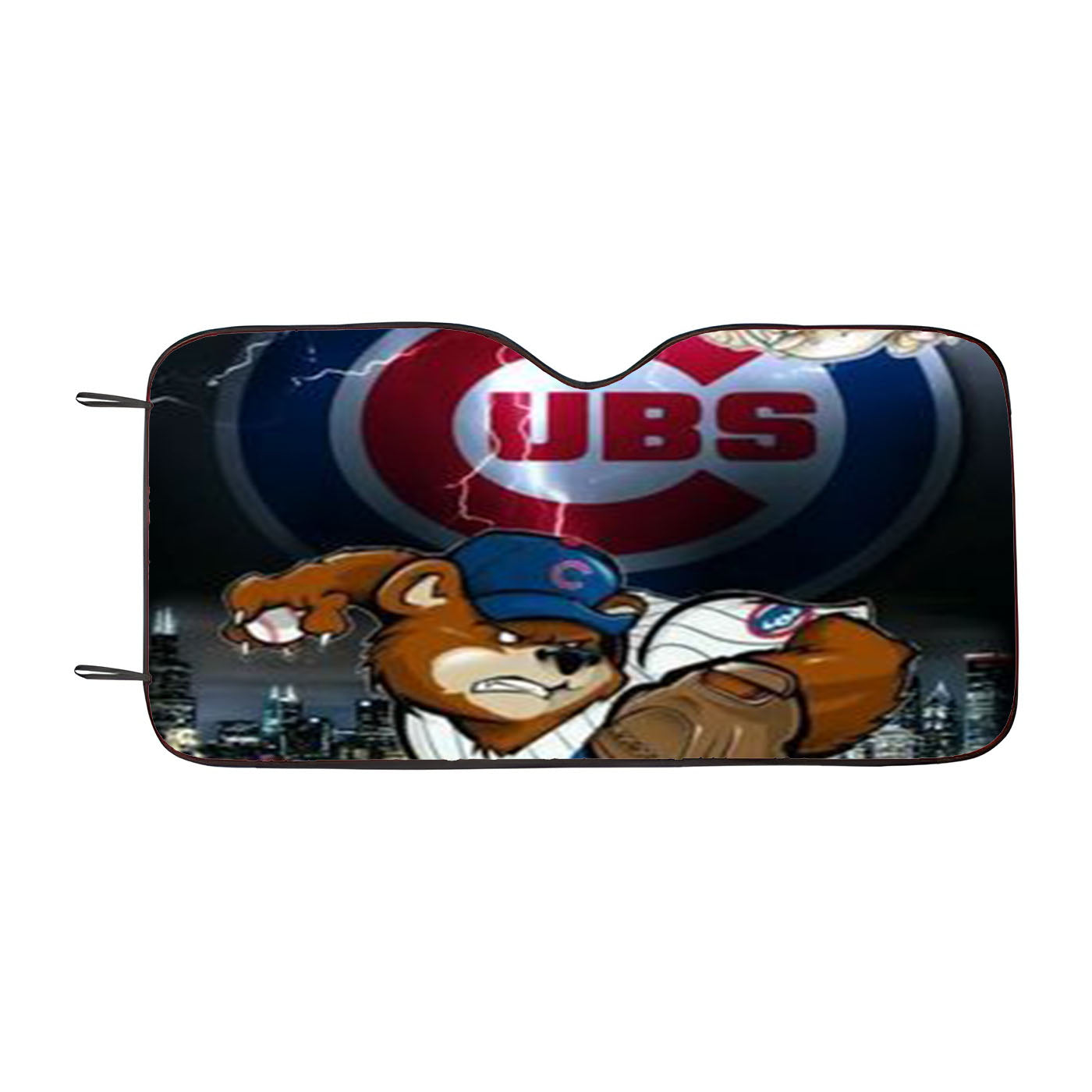 Chicago Cubs 4 Car Auto Sun Shade Windshield Cover