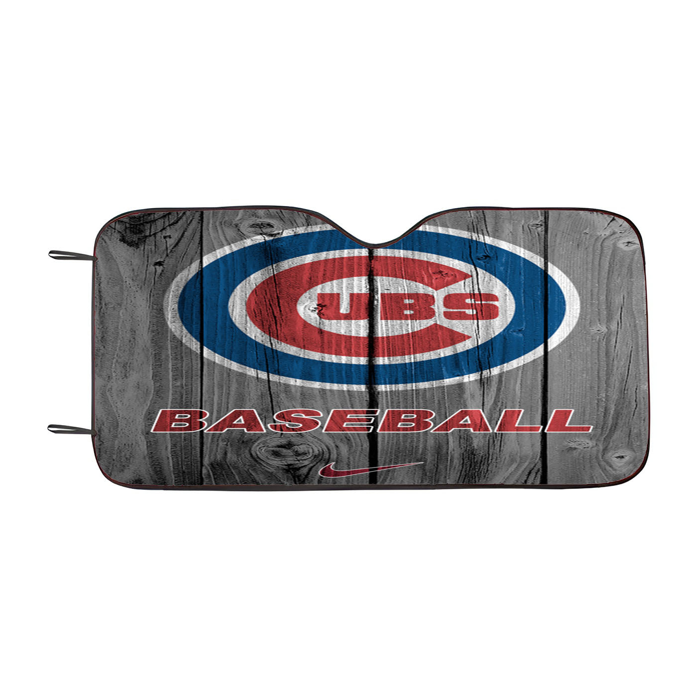 Chicago Cubs Baseball Polka Dot Car Auto Sun Shade Windshield Cover