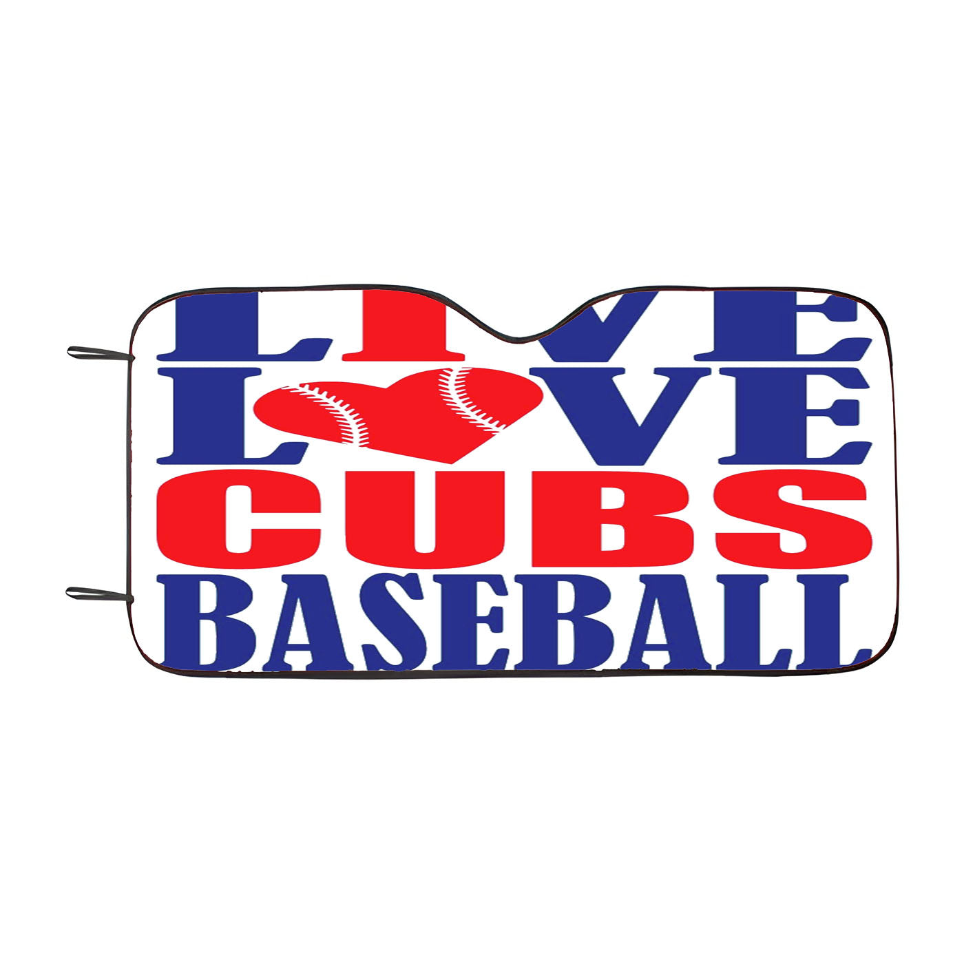 Chicago Cubs Baseball Skin Car Auto Sun Shade Windshield Cover