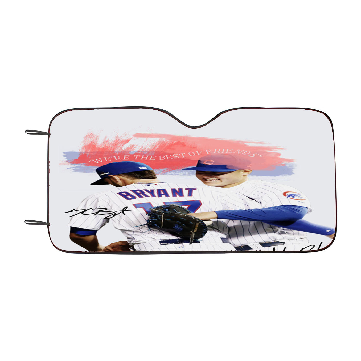 Chicago Cubs Caps Logo Car Auto Sun Shade Windshield Cover