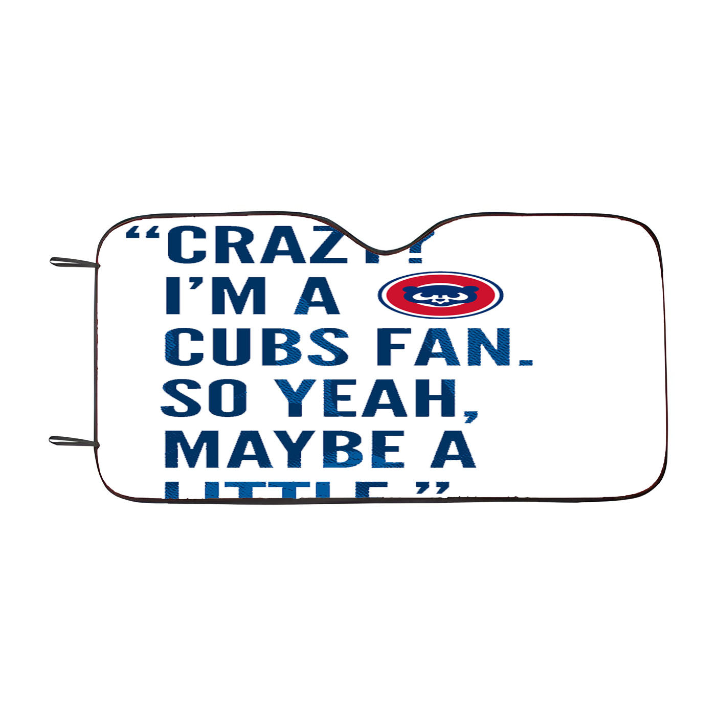 Chicago Cubs Flag Car Auto Sun Shade Windshield Cover