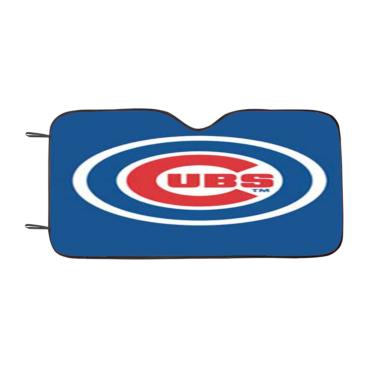 Chicago Cubs Logo Pattern Car Auto Sun Shade Windshield Cover