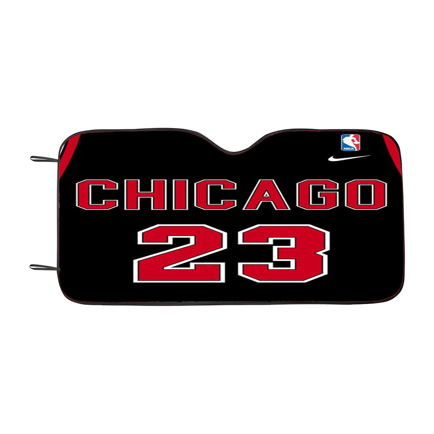 Chicago Twenty Three Jordan Shirt Style Car Auto Sun Shade Windshield Cover