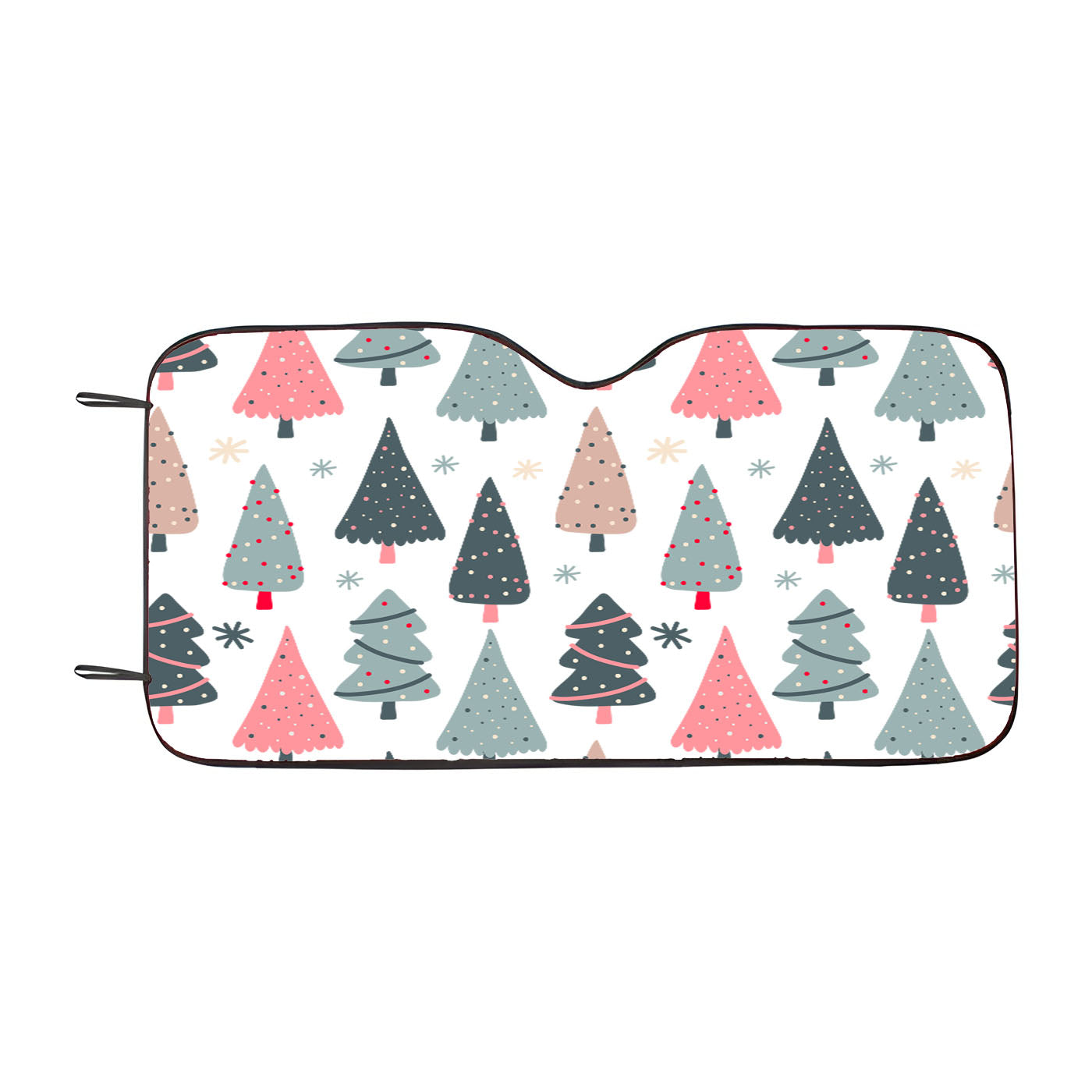 Christmas Patterns Set 08 Car Auto Sun Shade Windshield Cover