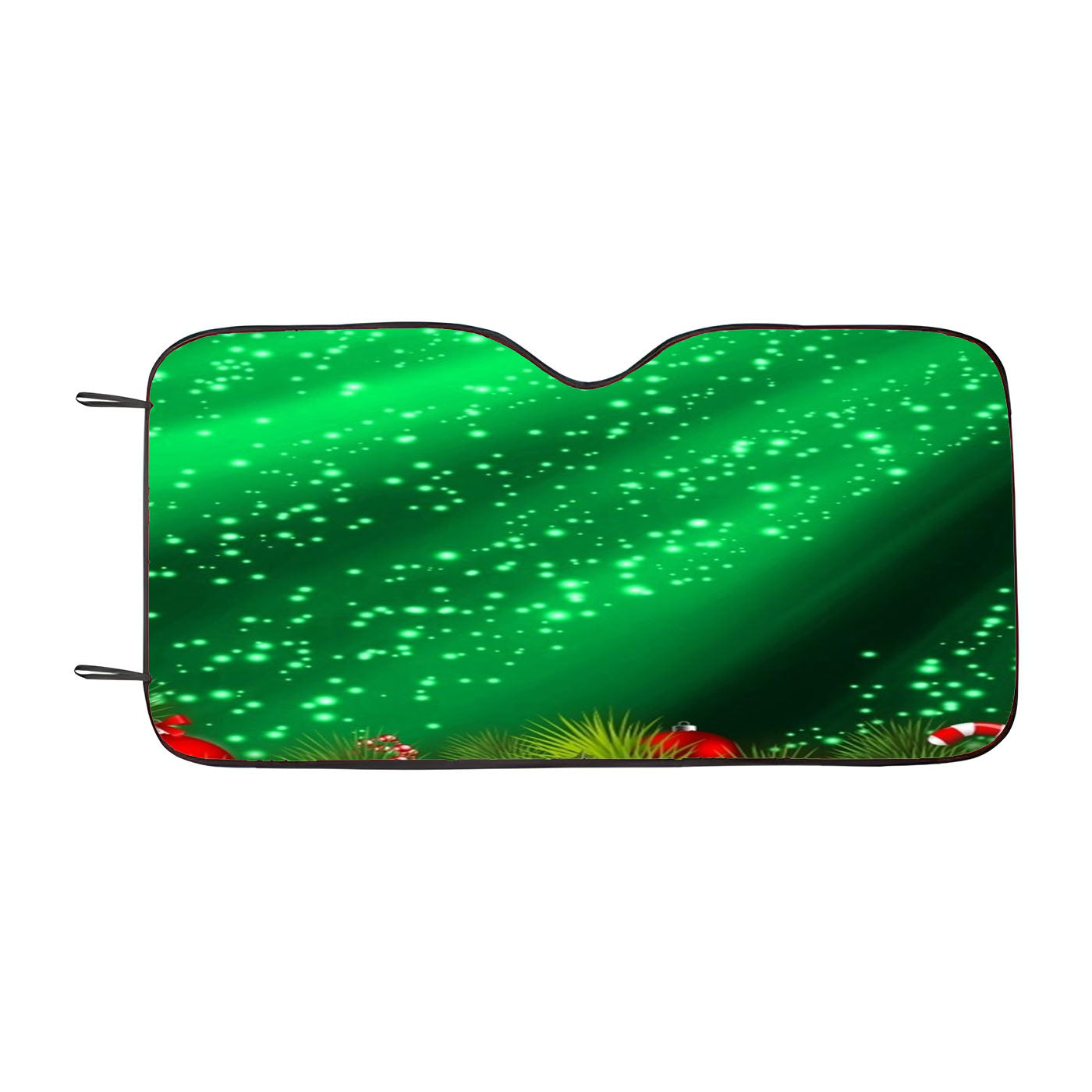 Christmas Sparkles Car Auto Sun Shade Windshield Cover