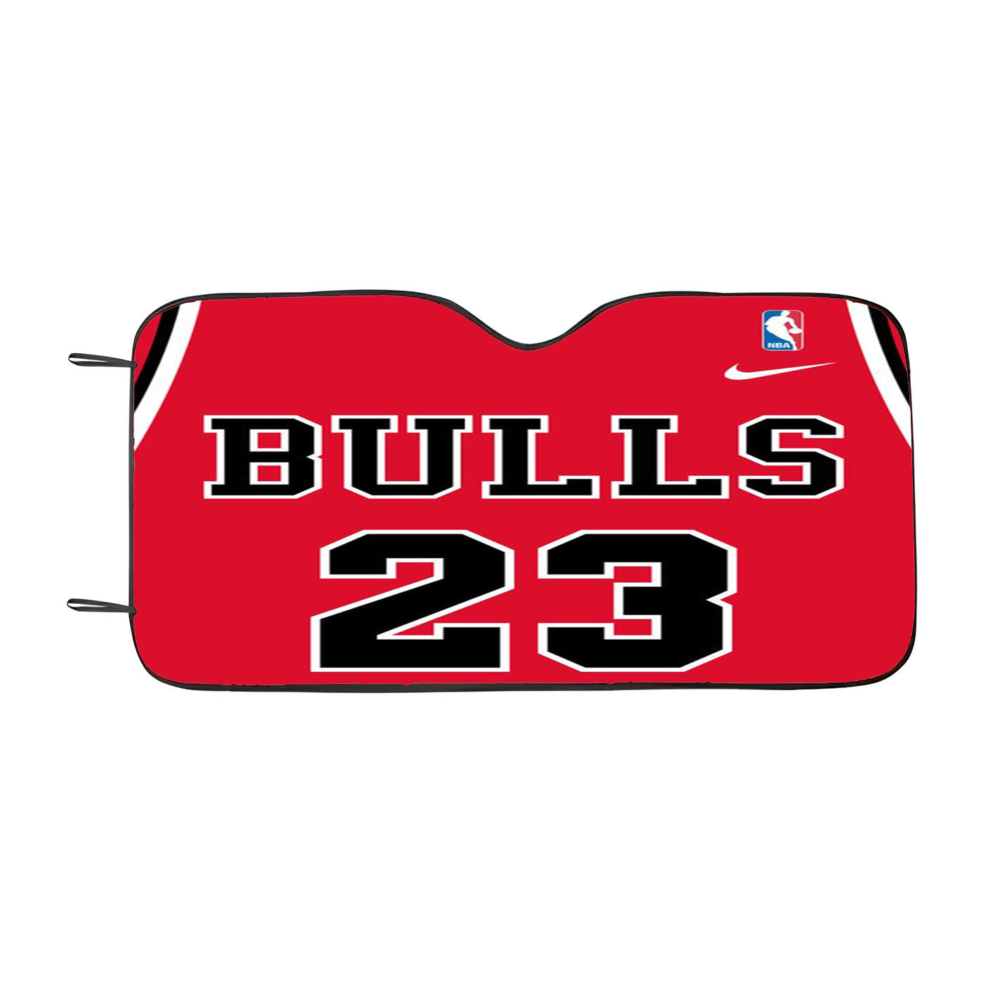 Cichago Bulls Jersey Car Auto Sun Shade Windshield Cover