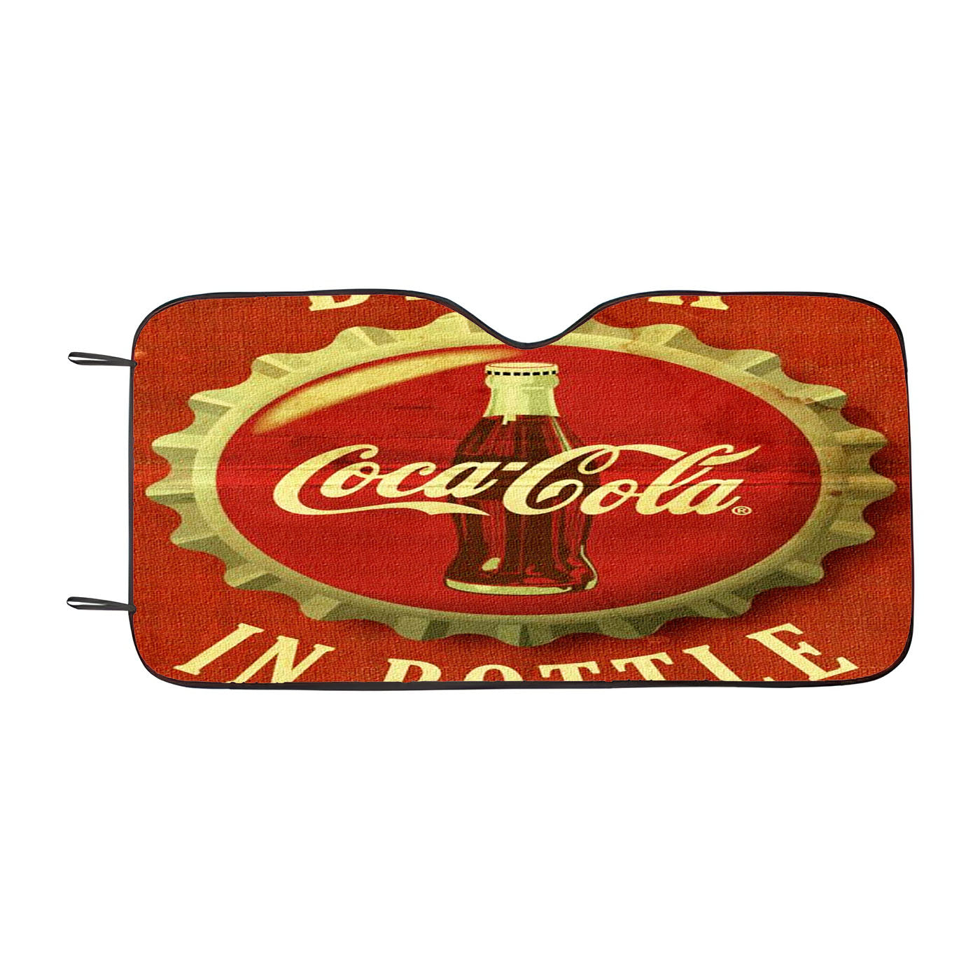 Coca Cola Vintage Car Auto Sun Shade Windshield Cover