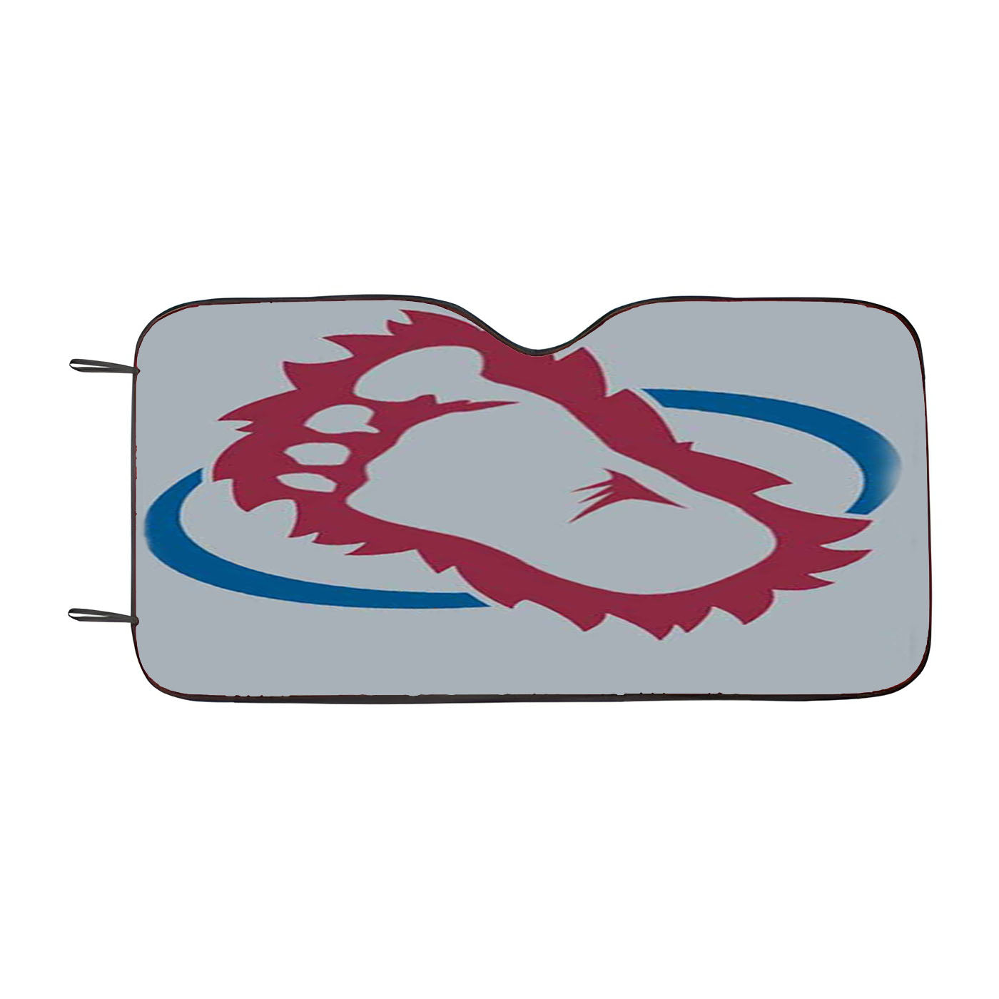 Colorado Avalanche Big Logo Rough Car Auto Sun Shade Windshield Cover
