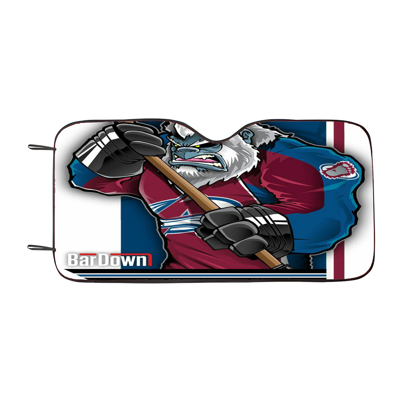 Colorado Avalanche Nhl Logo Car Auto Sun Shade Windshield Cover