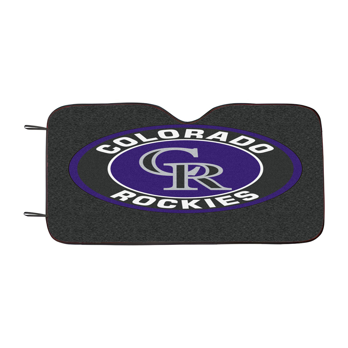 Colorado Rockies Car Auto Sun Shade Windshield Cover